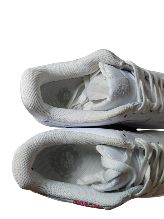 Custom Nike Air Force One Drip Pink Donut AF1 US Size 6  07/08/2019 =
