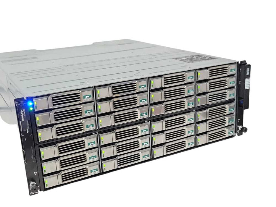 Dell Equallogic PS6100 SAN Storage, 24x 3.5" Trays ,2x Type 11, 2x PSU, SEE _