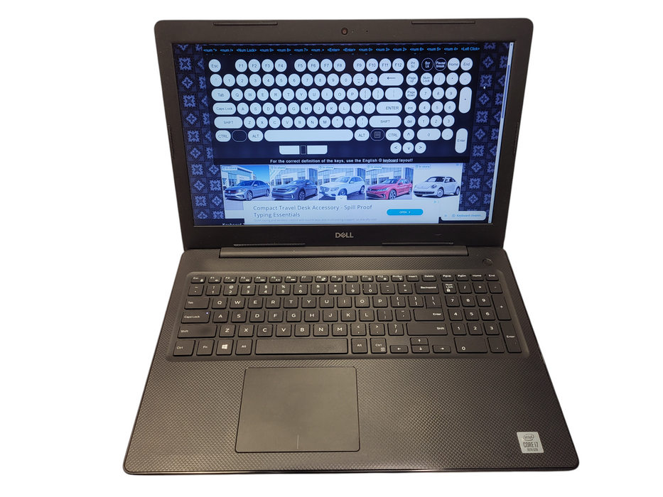 Dell Vostro 15 3590 Core i7-10510U @ 2.3GHz 8GB RAM 256GB SSD Q$ Lap200