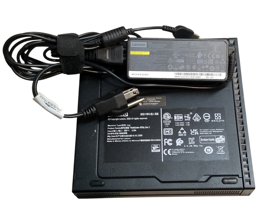 Lenovo ThinkCentre M75q Gen2 Micro Ryzen 7 Pro 4750GE CPU 16GB - 512GB NVMe