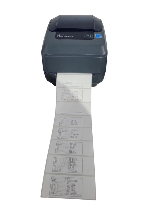 Zebra GX420T Thermal Label Printer  !