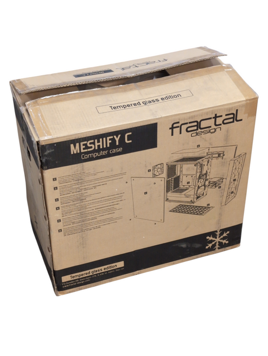 Fractal Design Meshify C Computer Case READ   -