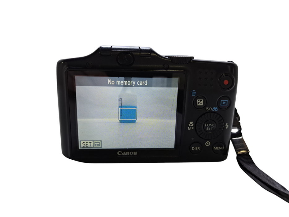 Canon PowerShot SX160 IS 16.0MP Digital Camera *READ* )
