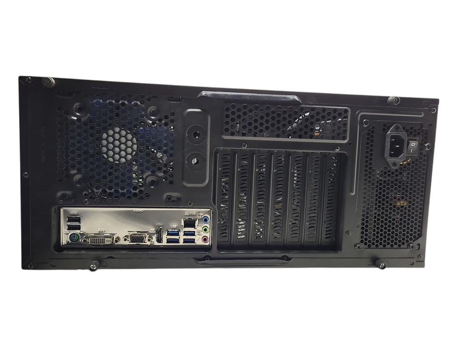Custom PC AMD ASROCK B450M-HDV Motherboard RYZEN 3 2200G 16GB DDR4 450W PSU Q$