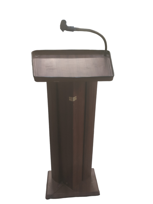 Podium Stand with Speakers and MIC stand | No Microphone