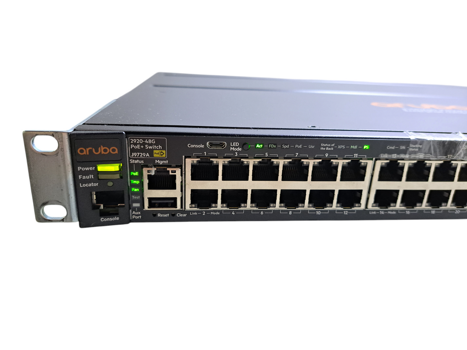 HP Aruba 2920-48G PoE+ 48-Port Gigabit Network Switch J9729A