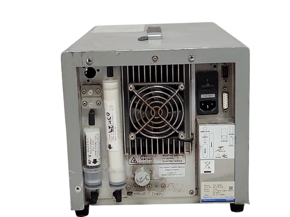Horiba portable Gas analyzer PG-250, READ _