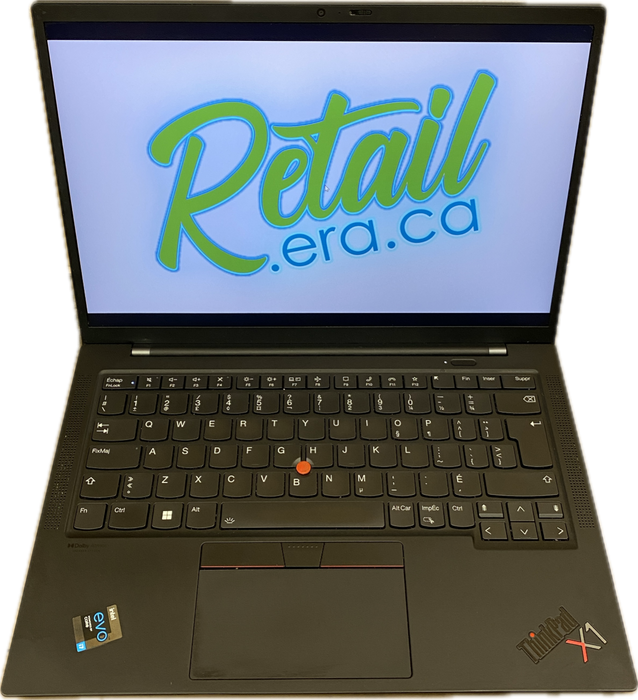 Lenovo ThinkPad X1 Carbon Gen 9 i7-1165G7 16GB RAM 512SSD French Keyboard  Lap200