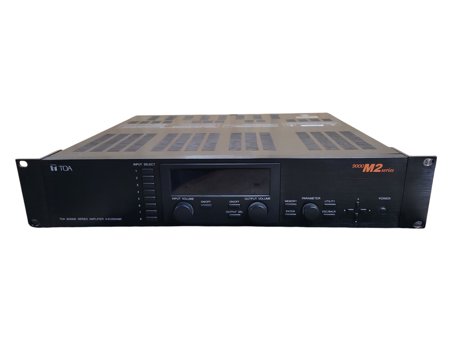 TOA 9000M2 Series Amplifier A-9120DHM2 READ !