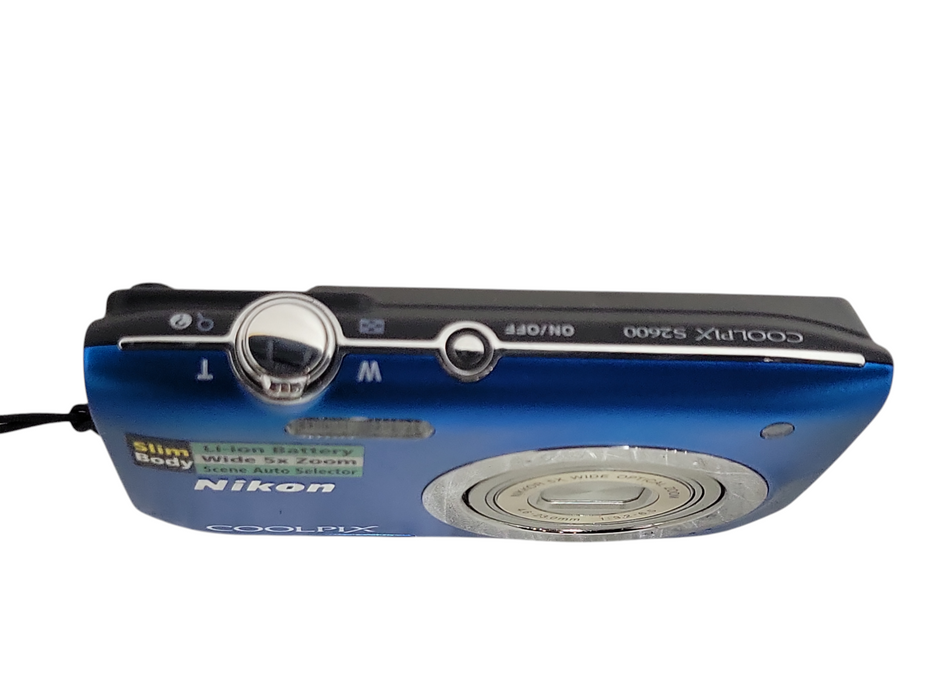 Nikon COOLPIX S2600 Digital Camera Battery 14.0MP 5X Zoom Blue _