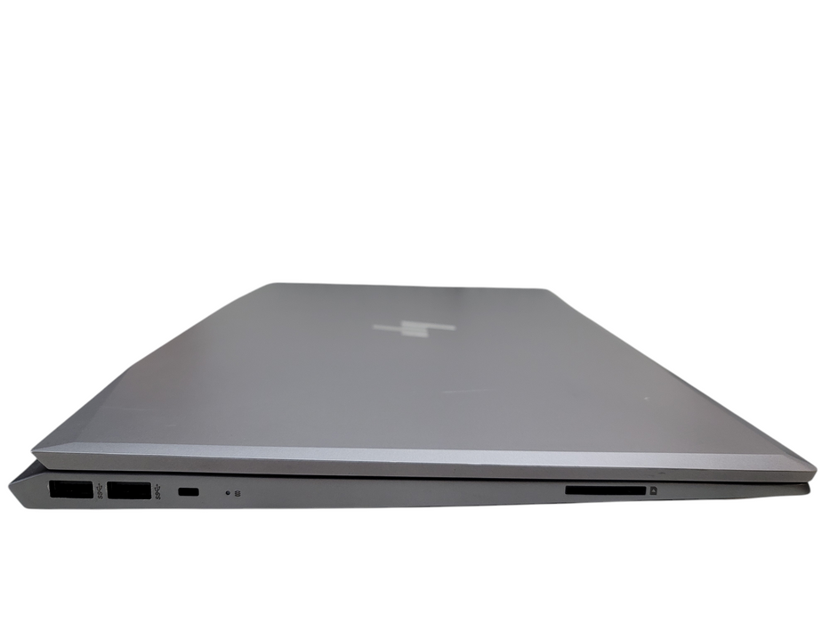 HP ZBook 15V G5 i7-8750H 16GB DDR4 Quadro P600 256GB SSD NO BATTERY READ  β Lap200