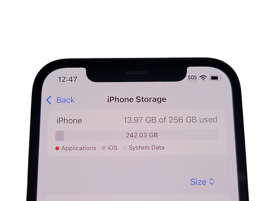 Apple iPhone 12 - 256GB - Black [A2402]