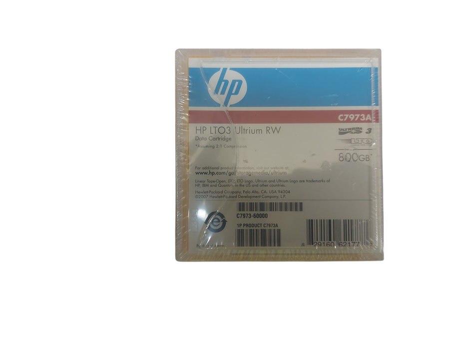 Lot 4x - HP LTO3 Ultrium RW C7973 800GB Data Cartridges Sealed