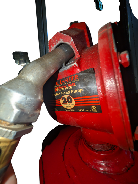 Tidy Tanks 320L Diesel Tank w/Fill-Rite FR152 Series 5200 Hand Pump