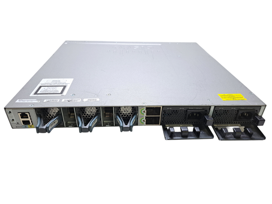 Cisco WS-C3850-12S-E | 12-Port SFP IP Services Switch w/ C3850-NM-2-10G  )