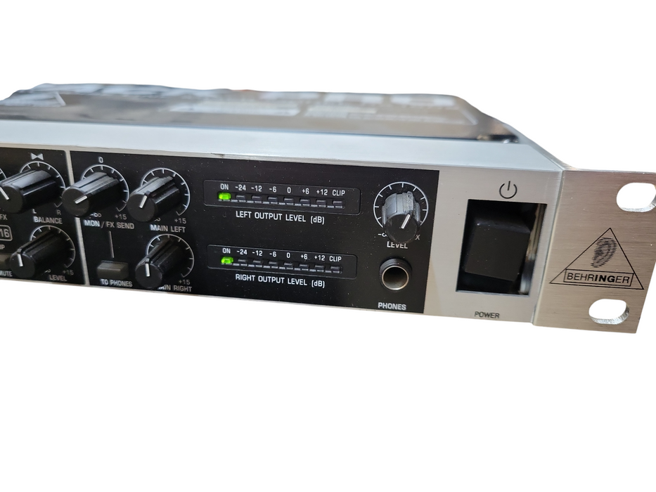 Behringer Eurorack Pro RX1602 16-Input Ultra-Low Noise Line Mixer !