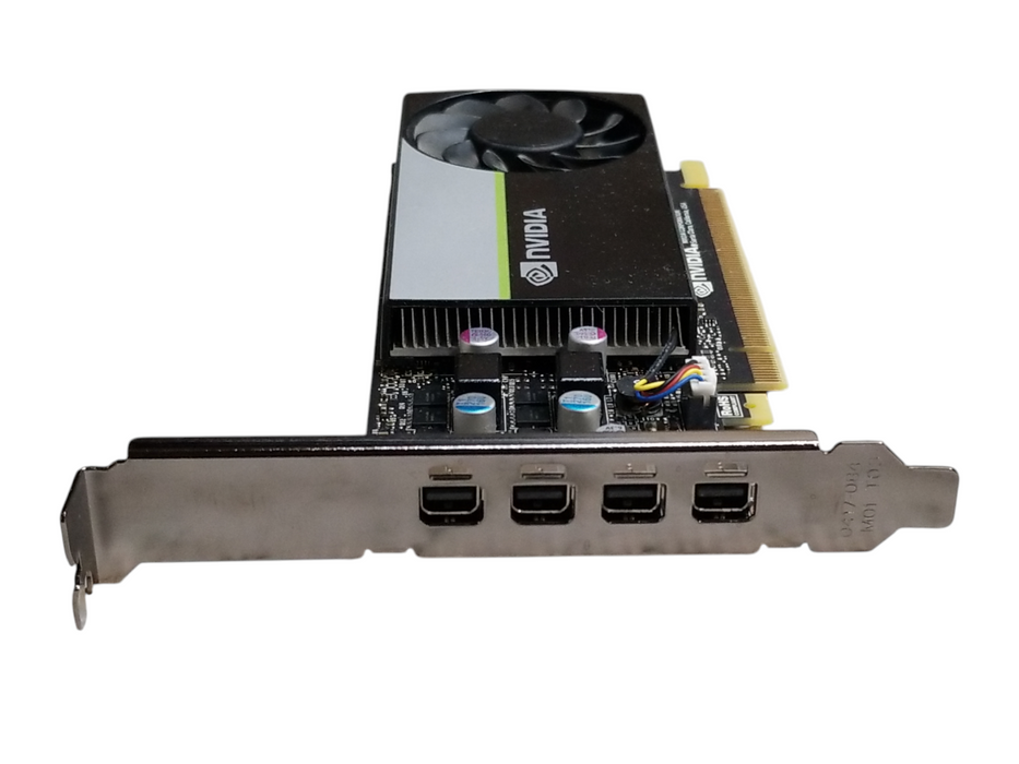 Nvidia Quadro T1000 4GB GDDR6 Graphics Card - 4xMiniDP Full Bracket