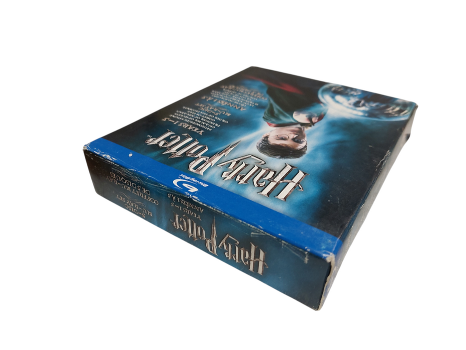 harry potter years 1-5 on bluray  =