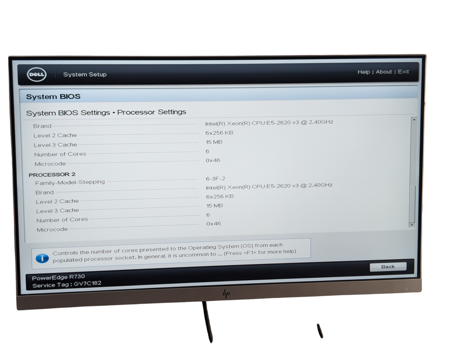 DELL PowerEdge R730 2x Intel Xeon E5-2620 v3 16GB RAM READ  -