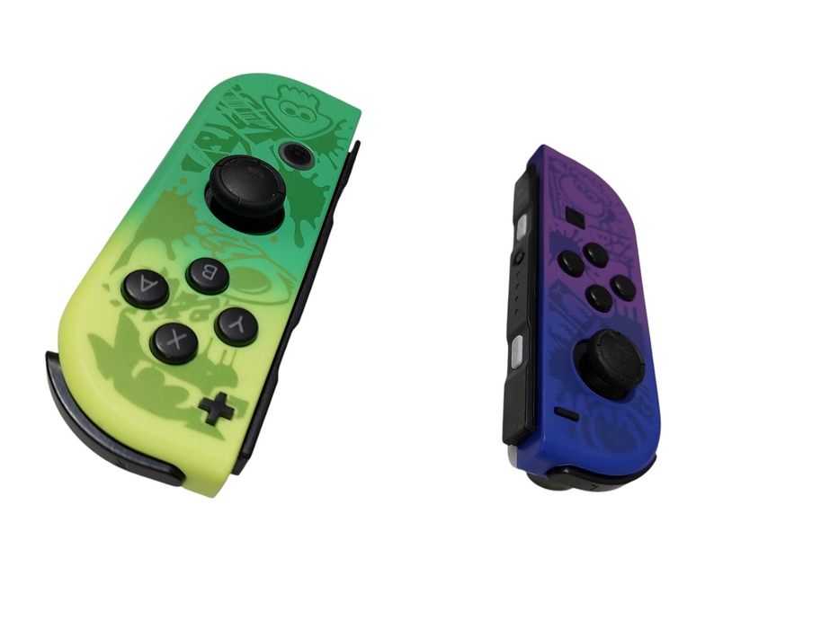 Nintendo Switch JoyCons Splatoon Edition  =