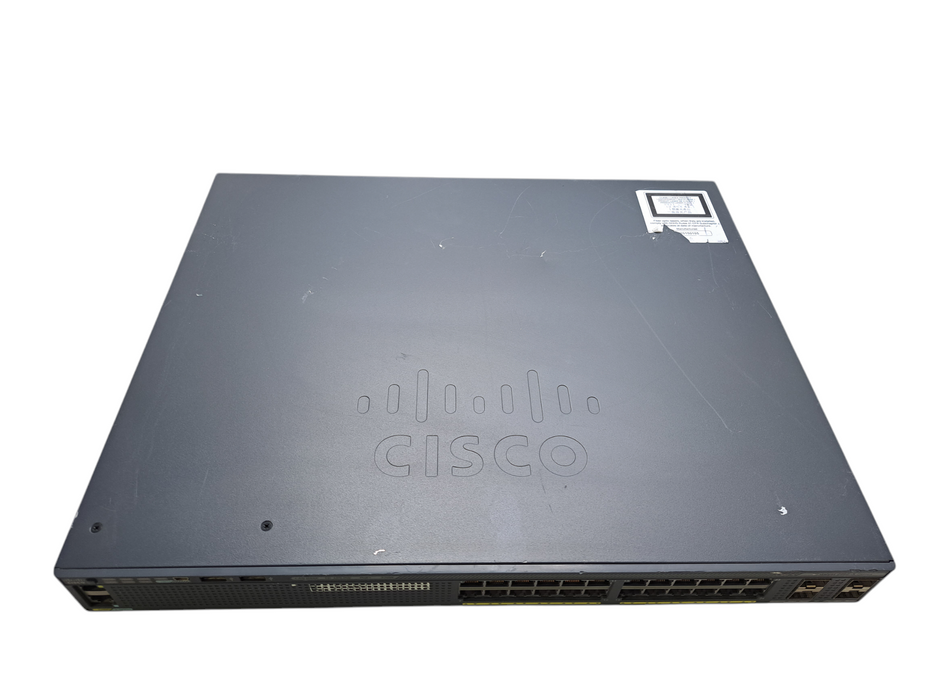 Cisco WS-C2960X-24PS-L V02 | 24-Port Gigabit PoE+ 370W Switch | 4x SFP