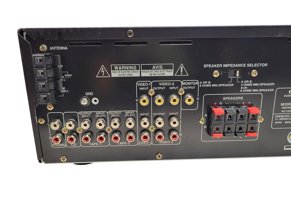 Onkyo TX-8511 AV 200-Watt Stereo Receiver Amplifier No remote $