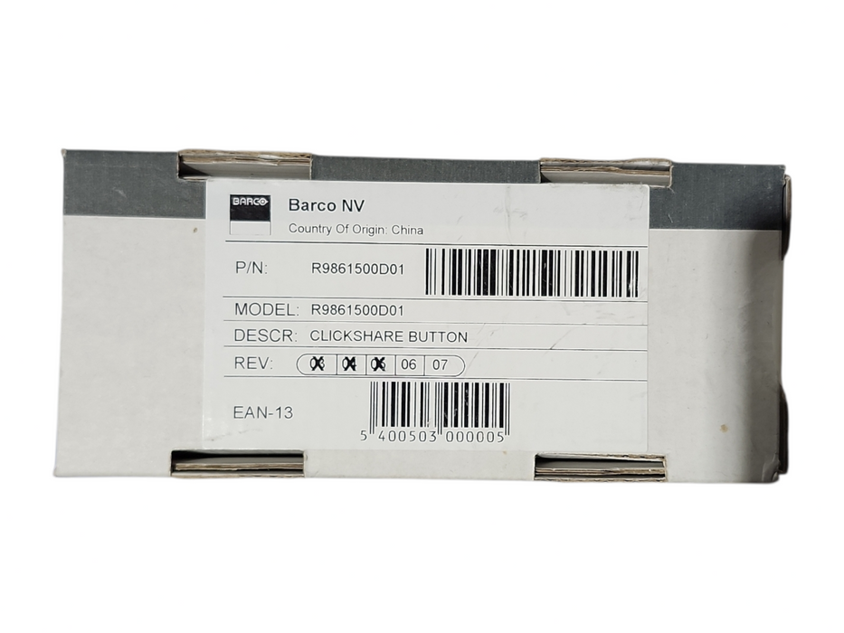 *OPEN BOX* Barco ClickShare Button, R9861500D01 Q