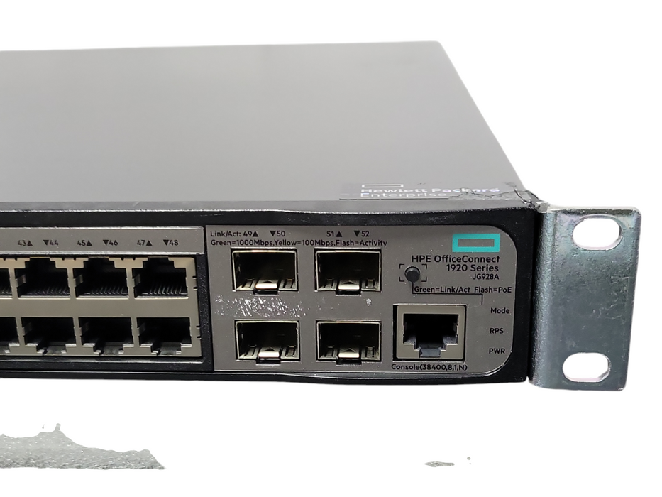 HP JG928A HPE OFFICECONNECT 1920 SERIES 48G PoE+ 370W 48-PORT SWITCH _