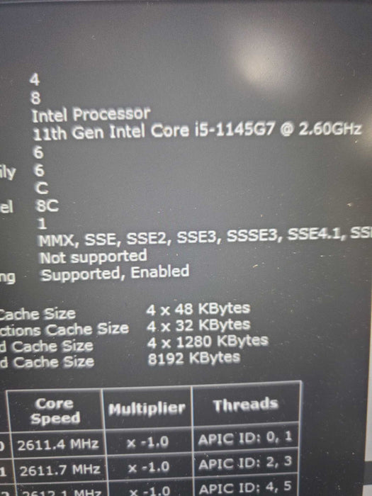 HP ProBook 650 G8 Intel Core i5-1145G7 16GB RAM 256GB NVMe   Lap200