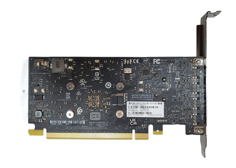 Nvidia Quadro T1000 4GB GDDR6 Graphics Card | 4xMiniDP