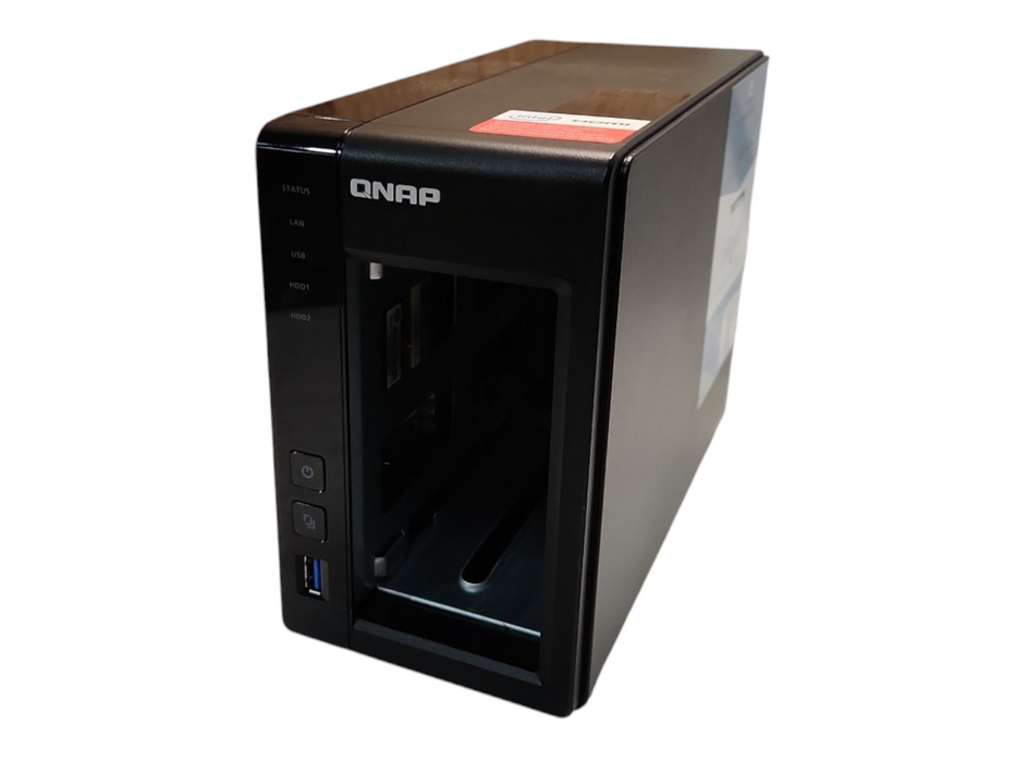 QNAP 2 Bay NAS TS-251+, No HDD, No Caddies, READ