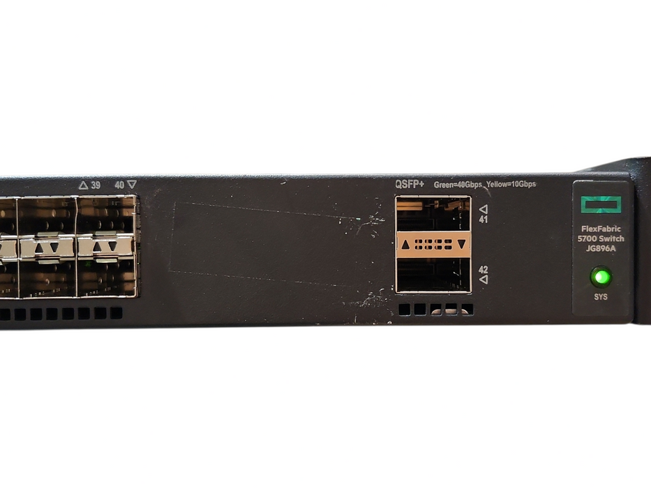 HP JG896A FlexFabric 5700-40XG-2QSFP+ Switch