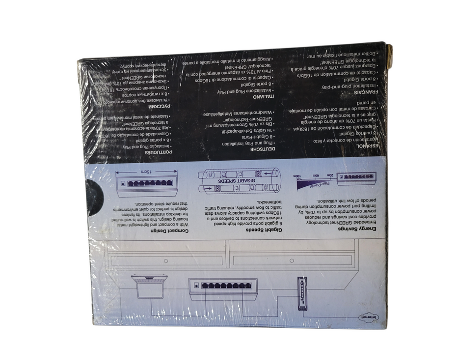 Trendnet 8-Port Gigabit Greennet Switch TEG-S80g