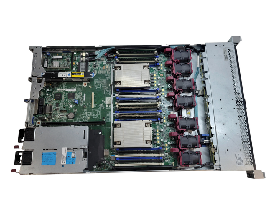 HP ProLiant DL360 Gen9 - 2x Xeon E5-2660 v3 32GB DDR4 B140i 2x500W PSU %
