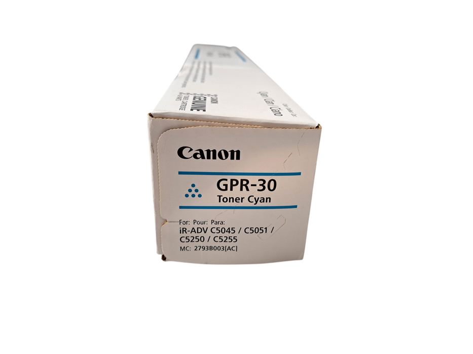 Canon GPR-30 Cyan Toner Cartridge 2793B003 | NEW SEALED )