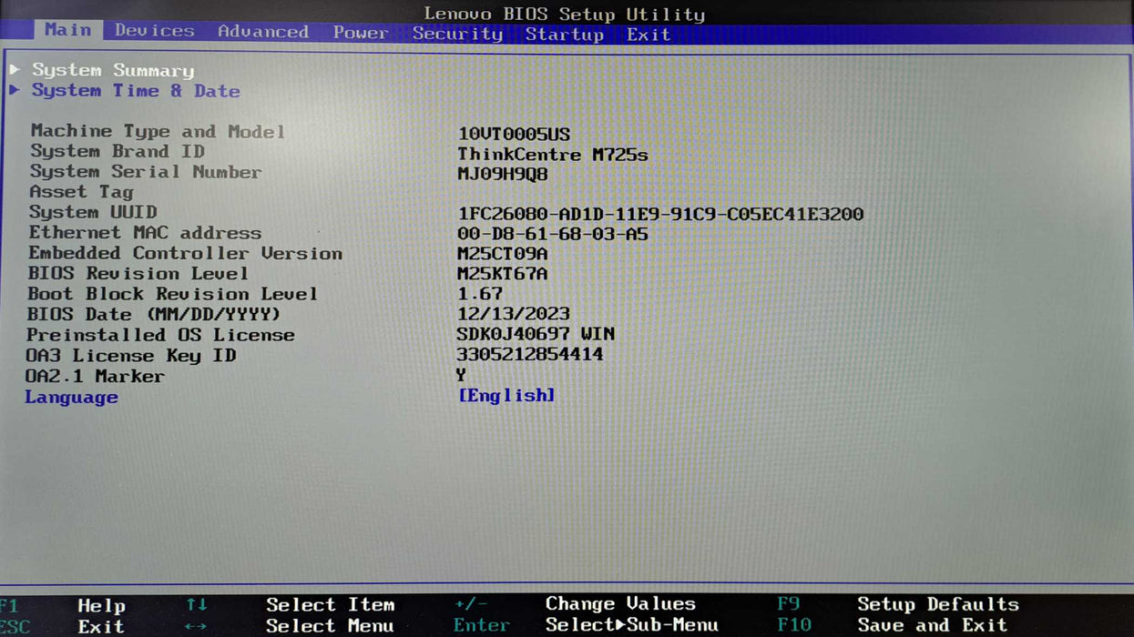 Lenovo ThinkCentre M725s | Ryzen 7 PRO 2700, 16GB DDR4, GT 730, 256GB NVMe )