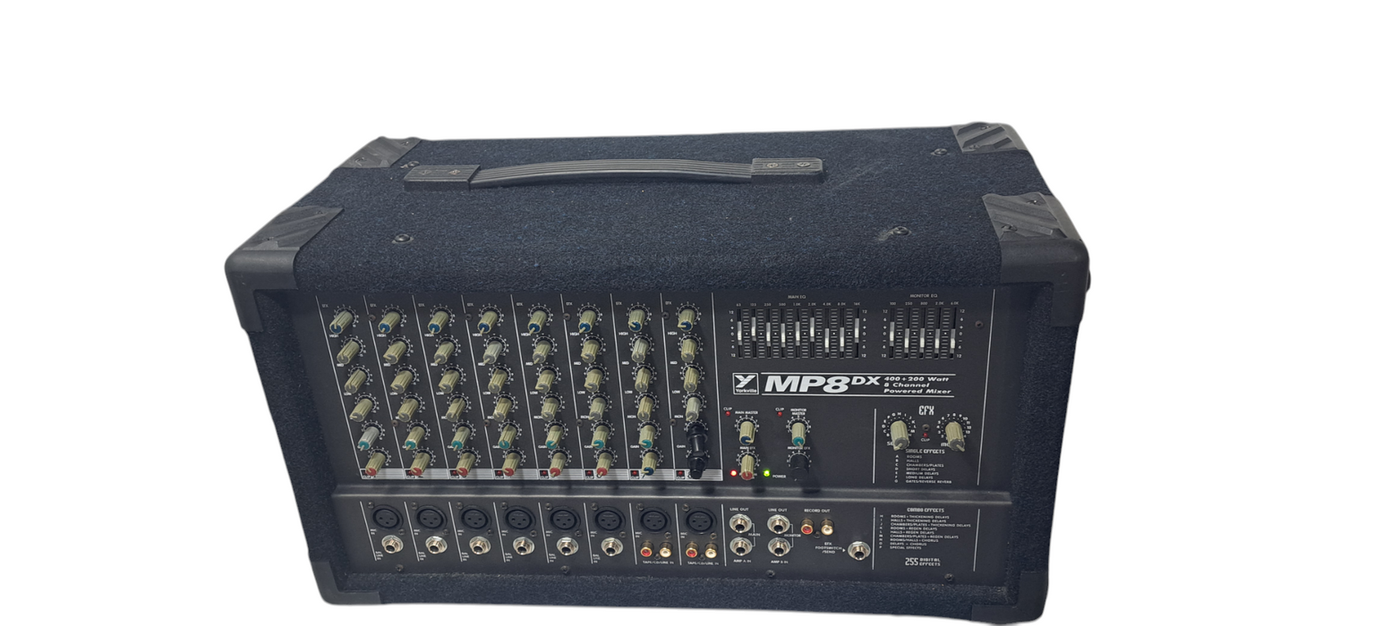 Yorkville MP8DX Powered Mixer | READ