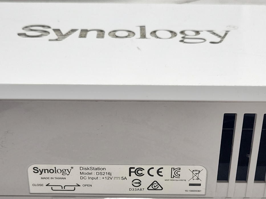 Synology DiskStation DS216J 2-Bay Network Attached Storage, READ _
