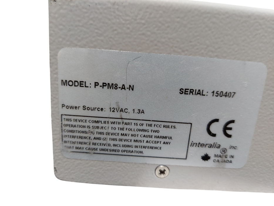 ProMOH Digital ON-HOLD Announcer interalia P-PM8-A-N =