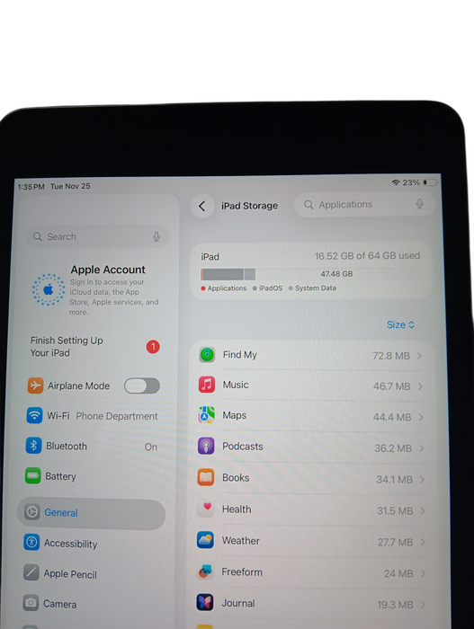 Apple iPad Mini 5th Gen - 64GB - Space Gray [A2133] Q