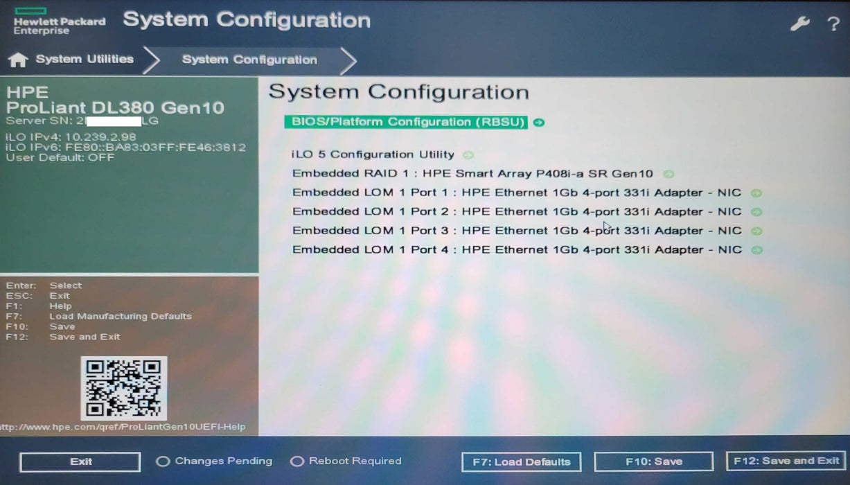 HP DL380 G10, 2x Xeon Gold 6143 2.80GHz, 32GB DDR4, P408-A-SR-G10 2x PSU _