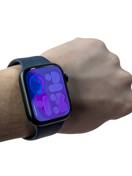 Apple Watch Series 9 45MM Aluminum Ceramic Black GPS LTE UNLOCKED  Q-