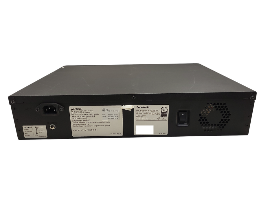 Panasonic KX-NS700 Hybrid IP-PBX Phone System Ethernet READ Q$