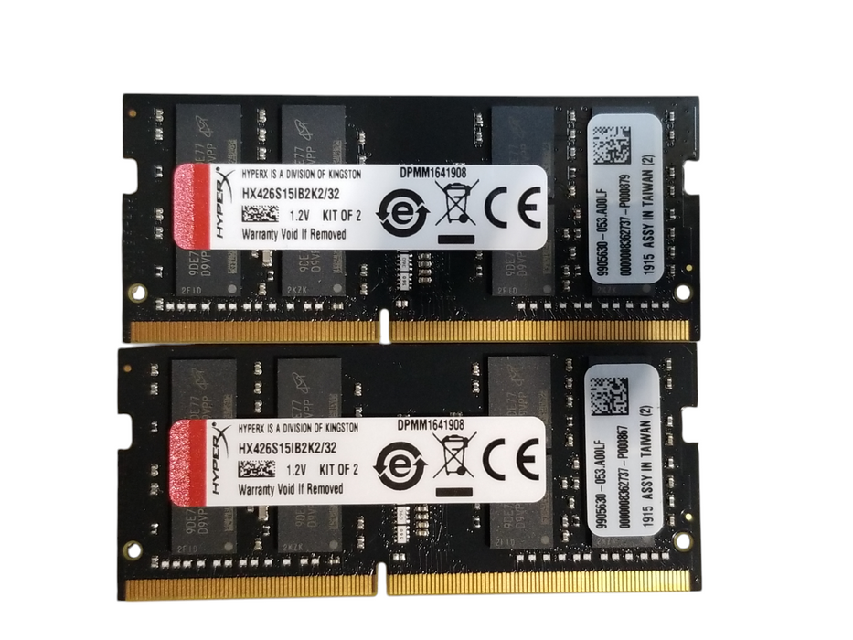 HyperX Kingston HX426S15IB2K2/32 32GB DDR4 Memory (2x16GB)
