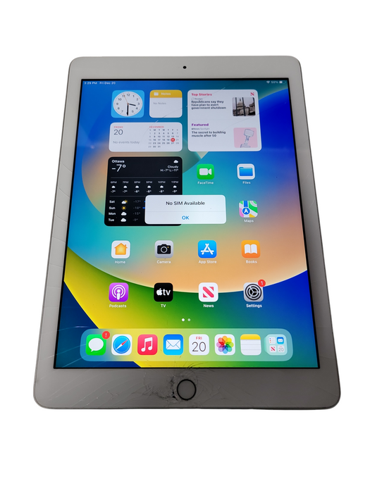 Apple iPad 5th Gen 32GB (A1823) - READ Δ