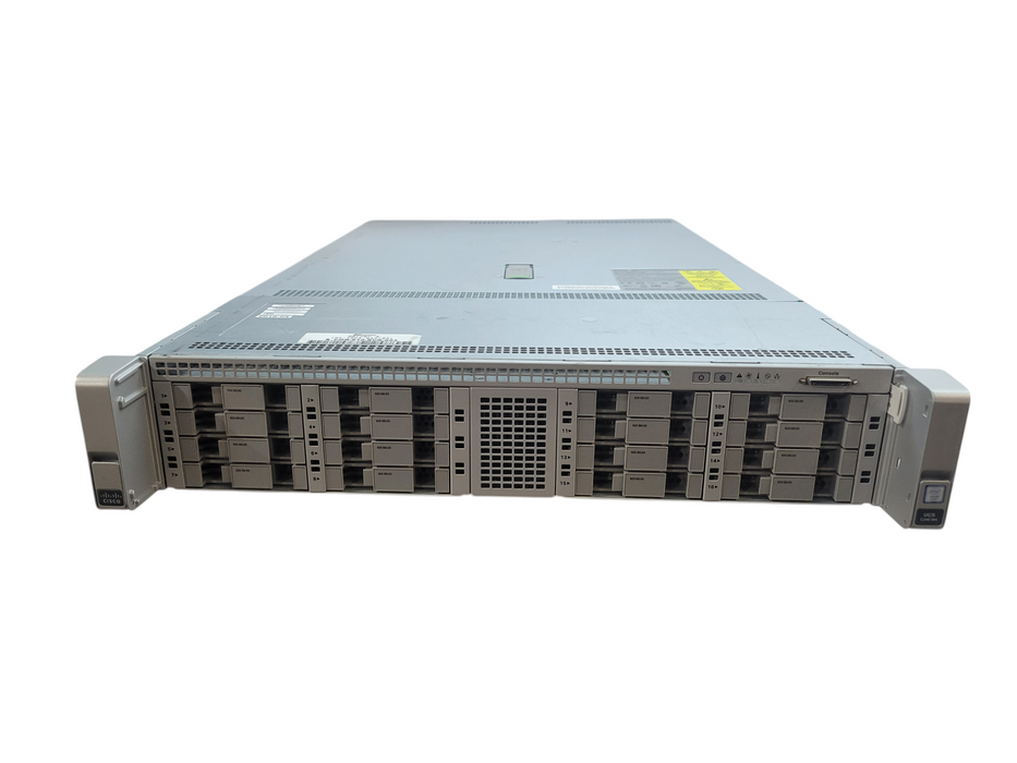 Cisco UCS C220 M4 - 2x Xeon E5-2630 v3 64GB DDR4 2x1200W PSU %