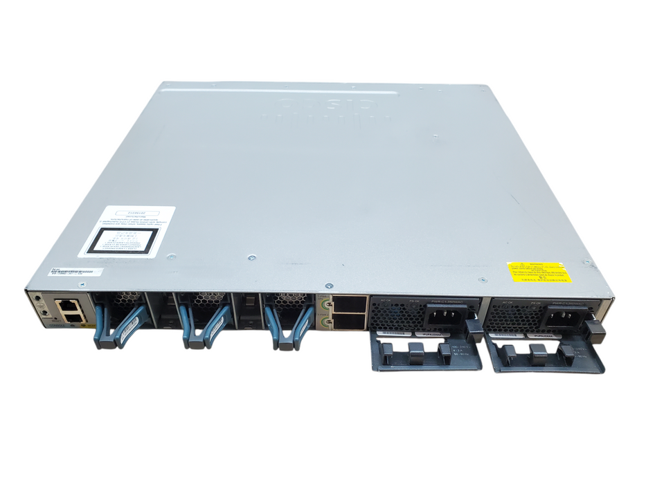 Cisco WS-C3850-24T-L V04 24-Port Gigabit Switch w/ 2x 315W PSU