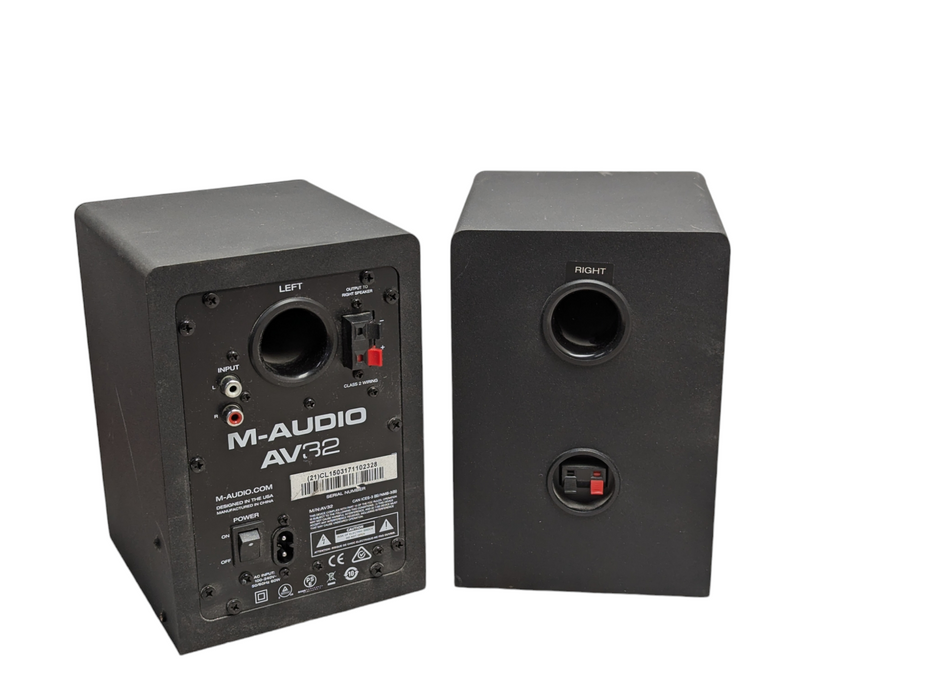 M-Audio AV32 Studio Monitors  -