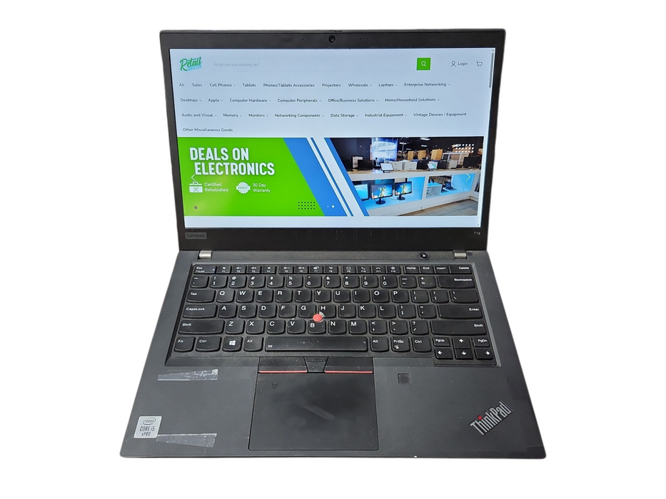 Lenovo ThinkPad T14, i5-10310U 1.7GHz, 24GB DDR4, 256GB NVMe, No AC  Lap200