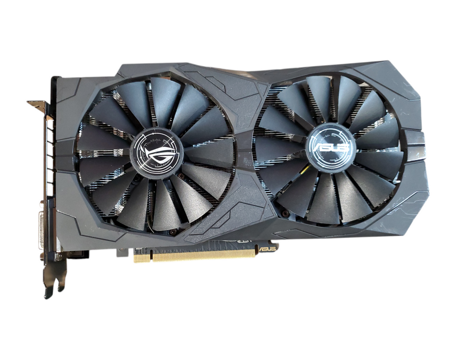 ASUS ROG Strix RX 570 Gaming OC 4GB GDDR5 Desktop Gaming Graphics Card Q
